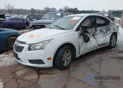 2014 Chevrolet Cruze 1Lt Auto from USA, damaged, VIN 1G1PC5SB5E7128386